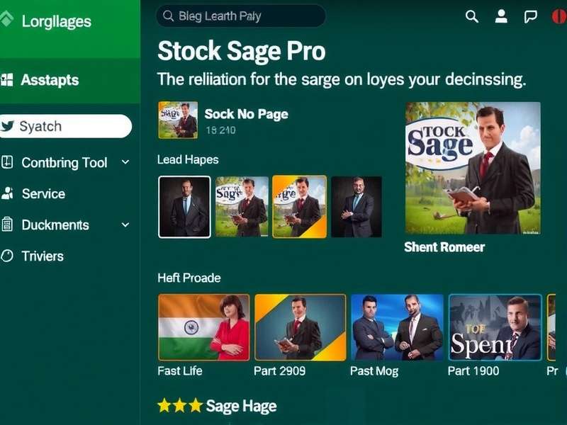 Stock Sage Pro India Localization Features